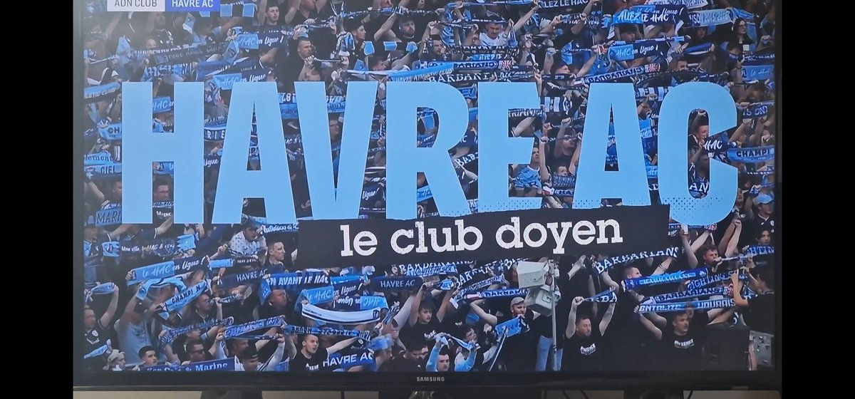 romain_1872's tweet photo. Très beau reportage de présentation du HAC sur la nouvelle plateforme ligue1+  de la LFP ( comme quoi quand c' est bien..). Belle image du club, de ses tribunes et de la Cavée avec notamment  @anthonylt1984  et @OliviaDetivelle . A voir. https://t.co/6eGzxVDVpT