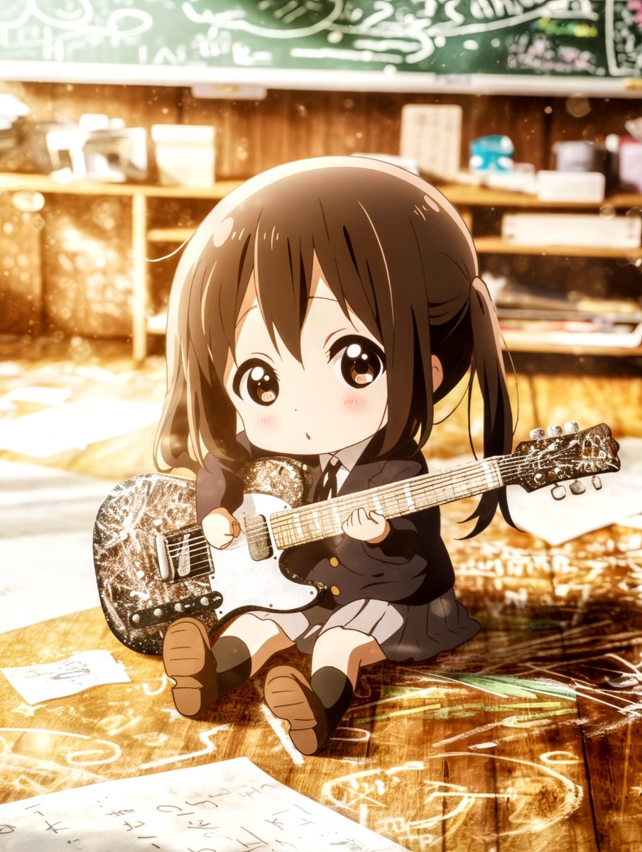 tsukuyomi2021's tweet photo. 「ちびあずにゃん🎸」

#nijijourney #midjourney #AIイラスト #AIart #AIアート https://t.co/cPqfNPlN4H