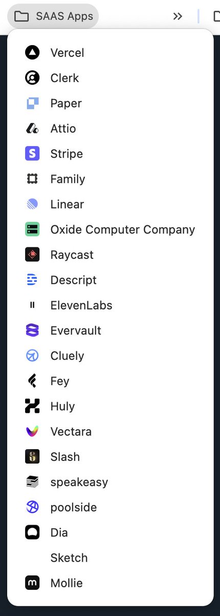 steveschoger's tweet image. My SaaS app design inspo folder was looking a little stale, so I started a fresh one.
Here’s what’s in the new one so far — what else should I add?