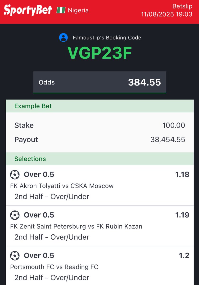 FamousTipster's tweet photo. VGP23F

We are winning 🏆 https://t.co/2b9ci0JAVo