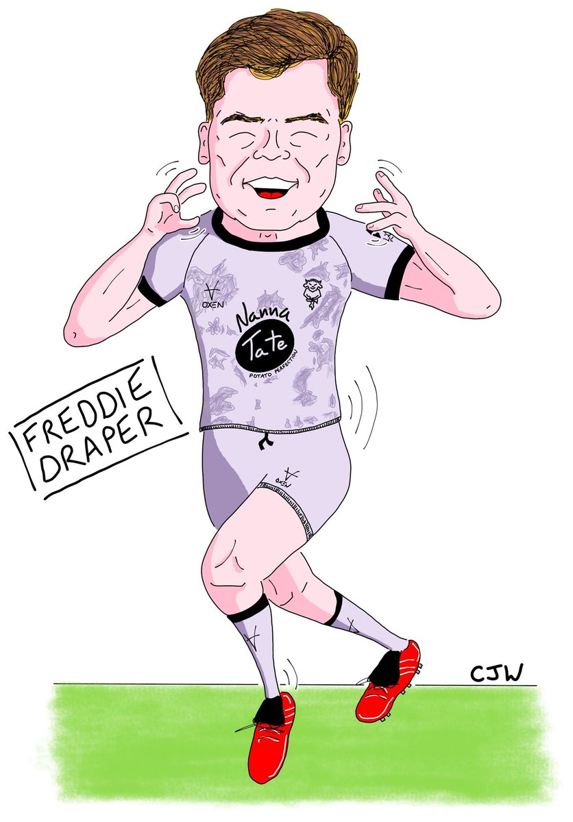 Fred! 💪

Another one I might release as a collectable card, depending on finances...

✍️🔴⚪️