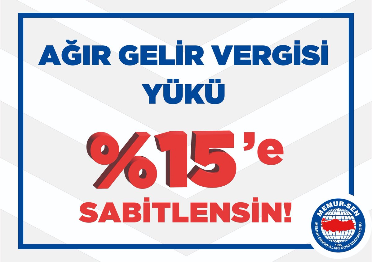 Gelir Düzeyi Artırılsın Emekçinin Yüzü Gülsün #MemurTeklifBekliyor