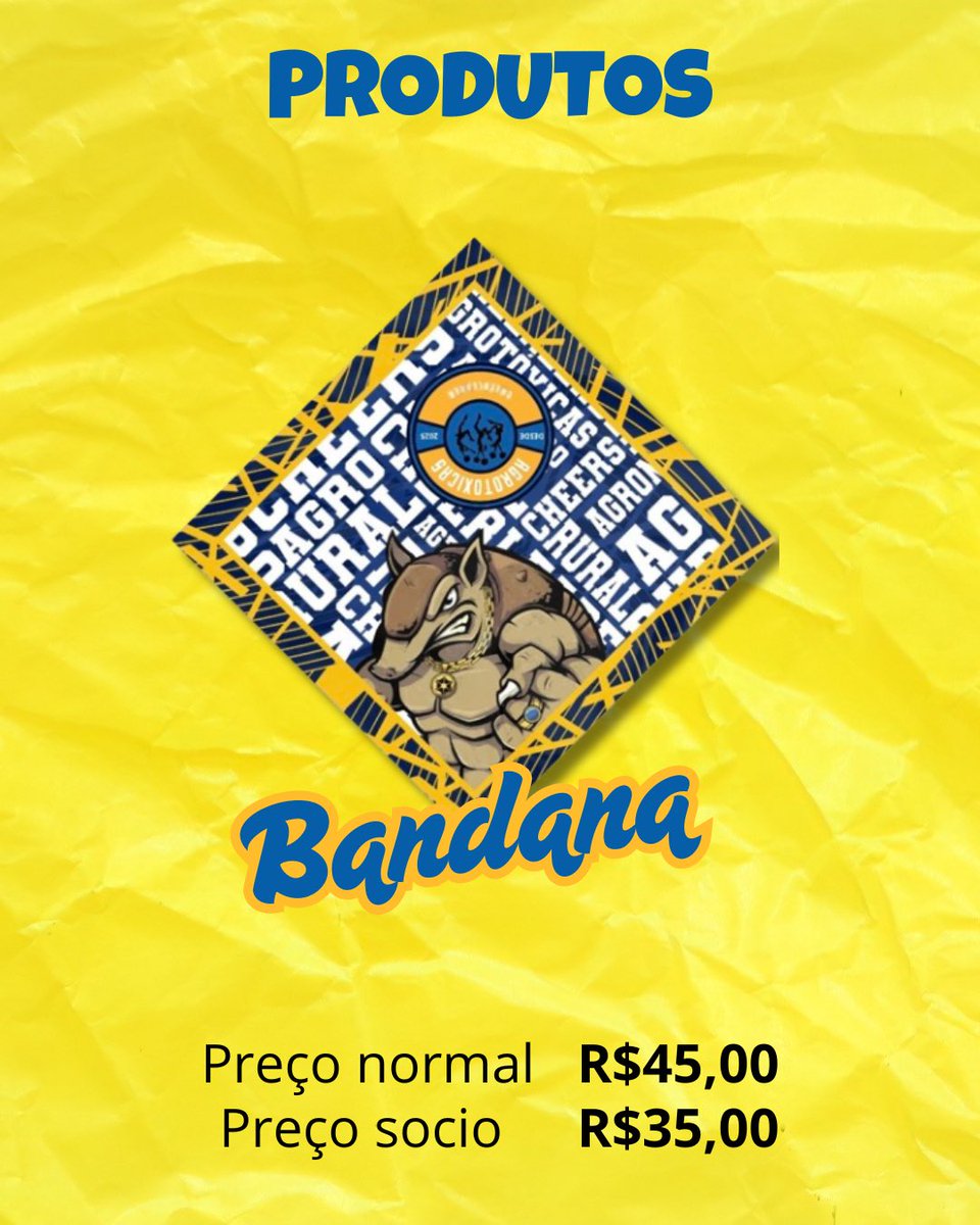 AAAATatugirando's tweet photo. Novos produtinhos da tatu 💙💛
.
Pedidos com Francisco Pinheiro 66984482167 https://t.co/UyIKx6ufmG