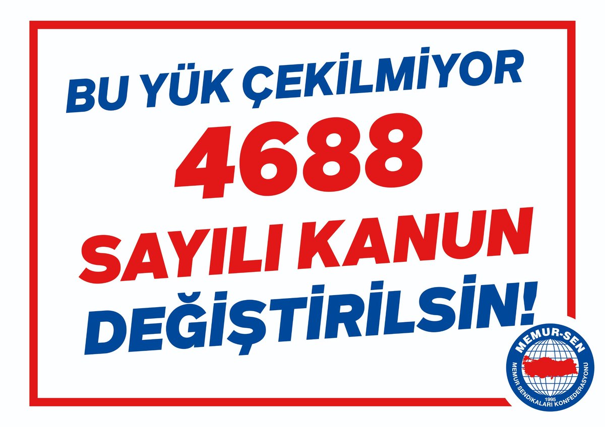 Gelir Düzeyi Artırılsın Emekçinin Yüzü Gülsün #MemurTeklifBekliyor