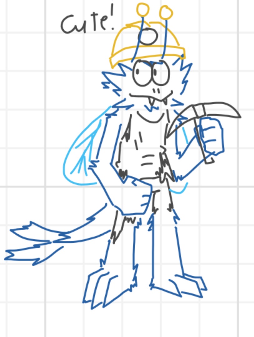 Rufferstuff's tweet photo. This is what Miney will look like in Season 2:
he is designed to fit like his parents 
(still a kid tho)

#sprunksters https://t.co/LlD6JJJrE4