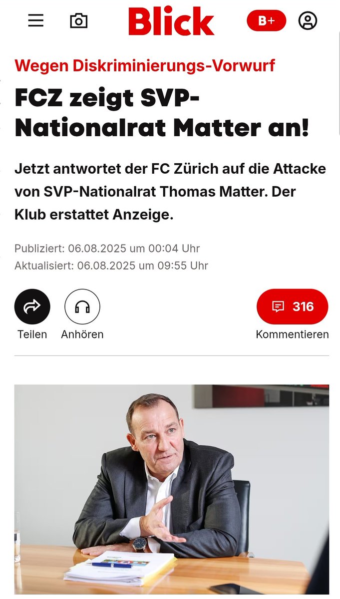 Der nächste möglicherweise kriminelle SVPler.