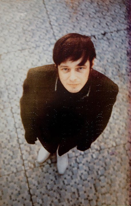 Brian Epstein photographed from the roof of his home just days before his death in 1967.