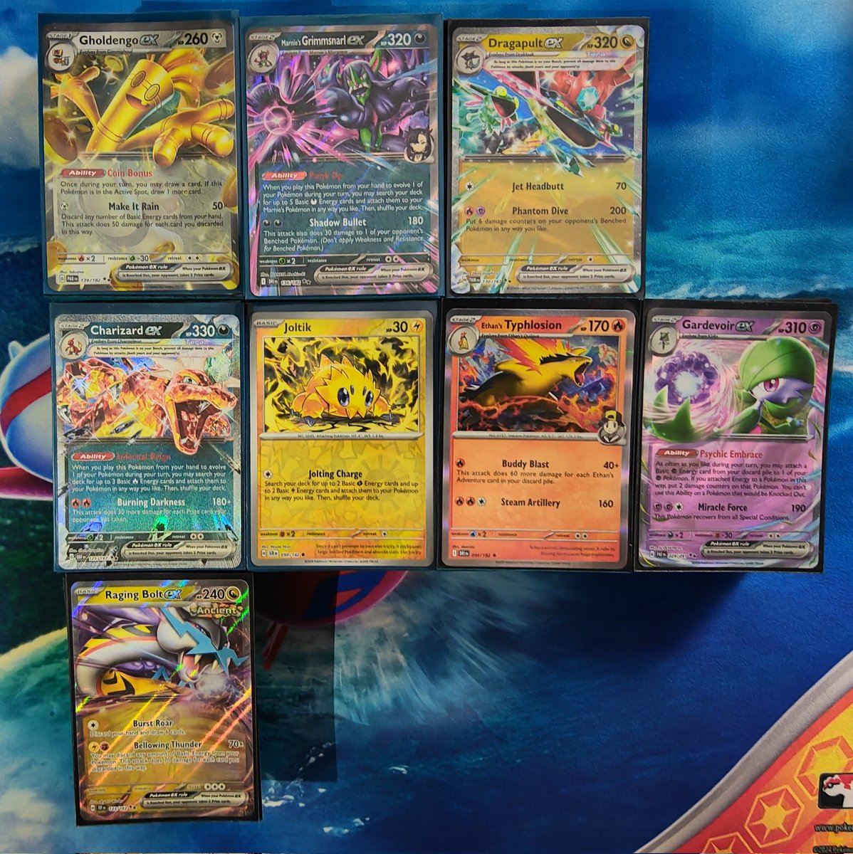 不知不觉组了一堆卡组，​拍照留念并排了t表，玩的很爽的两周，cnptcg加油，希望明年自己也能玩上。