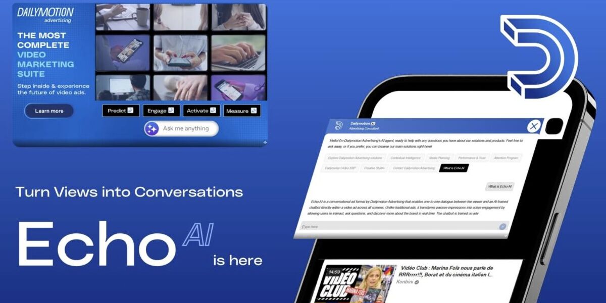 🎉#NotaIAB 📃 | <a href="/Dailymotion/">Dailymotion</a> , la suite de marketing en vídeo desarrollada por Dailymotion, anuncia el lanzamiento de EchoAI.

Entérate aquí: iabmexico.com/notas-de-indus…