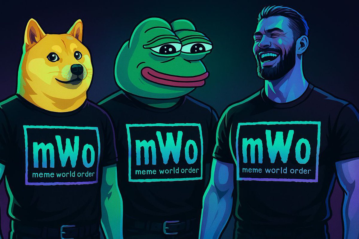 Big things moving in the Meme World Order.
We’re connecting the rugged, the degens, and the builders into one chaotic force.
Stay plugged in — history’s being memed in real time.
