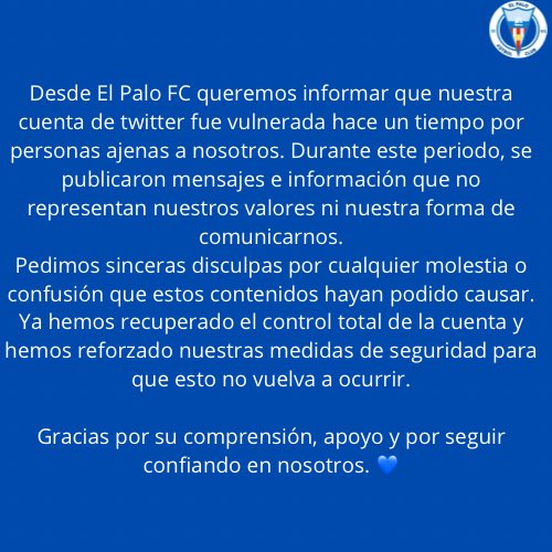 COMUNICADO OFICIAL!!