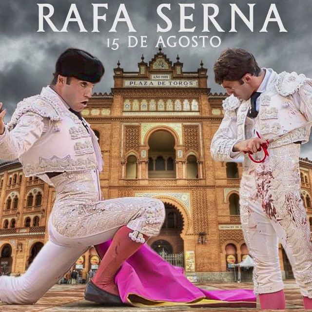 A Madrid TODO , después no existe nada ! Nos vemos este viernes #serna