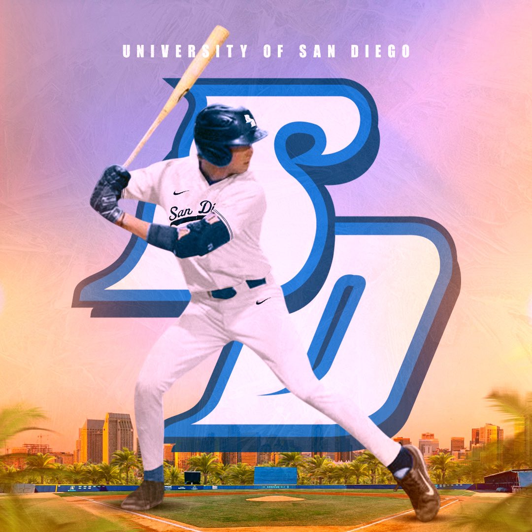 I am super excited to announce my commitment to the University of San Diego! I want to thank all my coaches, teammates, and friends for helping me along the way. I also want to thank my family for their endless sacrifices allowing me to play the game I love. Go Toreros!