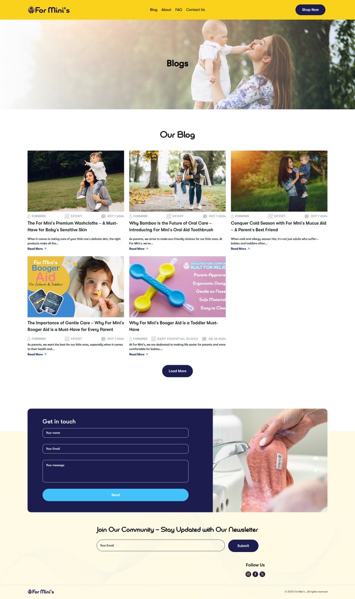 devmoniruzzaman's tweet image. 📣 New Website Live: WordPress + Divi + ACF &amp;amp; CPT Custom Development

I’m excited to launch &quot;Kids &amp;amp; Baby Store&quot; Website. 

🔗 Live Project: forminis.com

#WordPressDeveloper #DiviBuilder #ACF #CPT #CustomWebsite #SEO #ResponsiveDesign #WebDesignExpert #WebDesign