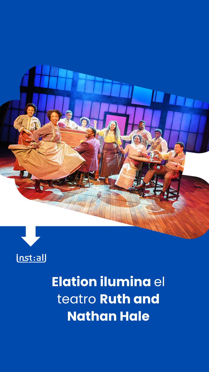 💡 El teatro Ruth and Nathan Hale renueva su iluminación con Elation ARTISTE MONET y KL PROFILE FC. 📖 Te contamos cómo lo lograron: installmagazine.com.mx/elation-ilumin…

#installmagazine  #lightingdesign  #elationprofessional #iluminaciónprofesional  #teatroavenida #DiseñoEscénico