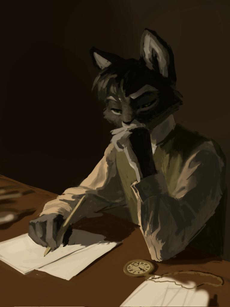 #lackadaisy #lackadaisyCats 
I can't wait to see the finished version...