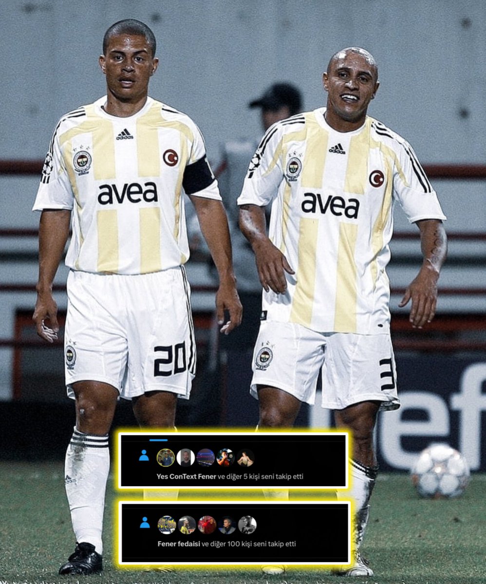 🚨 BU HARAMZADELERE , CASUSLARA KARŞI 
🟡🔵Sosyal medyada güçlü olmak zorundayız. Bu tweetin altına tüm Fenerbahçe lileri takiplesmeye davet ediyorum . 
Yorum yap ✅
RT at ✅
Beğen ✅
Yorumlardaki herkesi takip et ✅ 

👉Bende bütün takiplere dönüyorum 💛💙