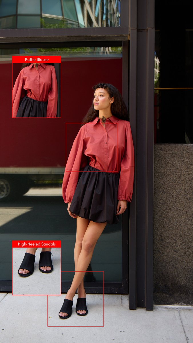 Try on the entire look. No fitting room needed.