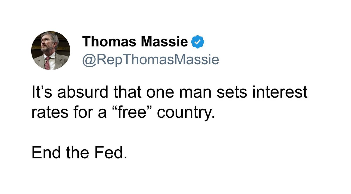 It's August 11, 2025 and today is the best day to end the Fed.