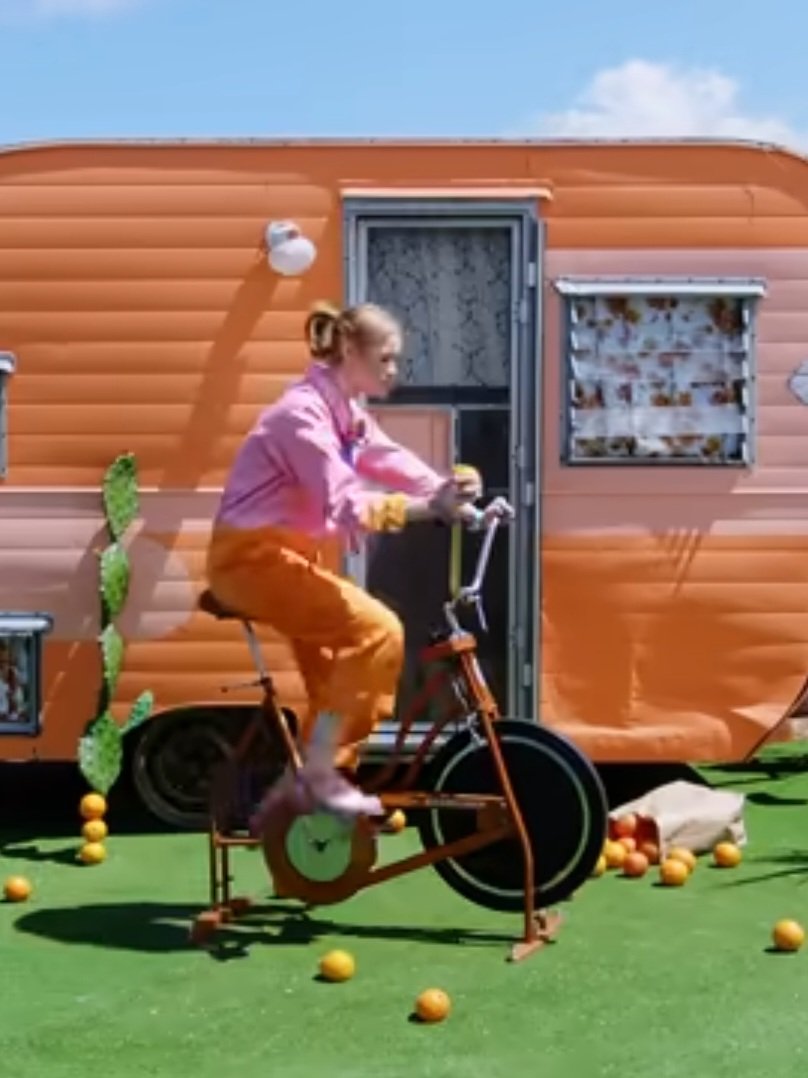 "they're just colors", "it doesn't mean anything", "she probably doesn't even know" and the she in question said dyke on a bike like this. They meant something here.