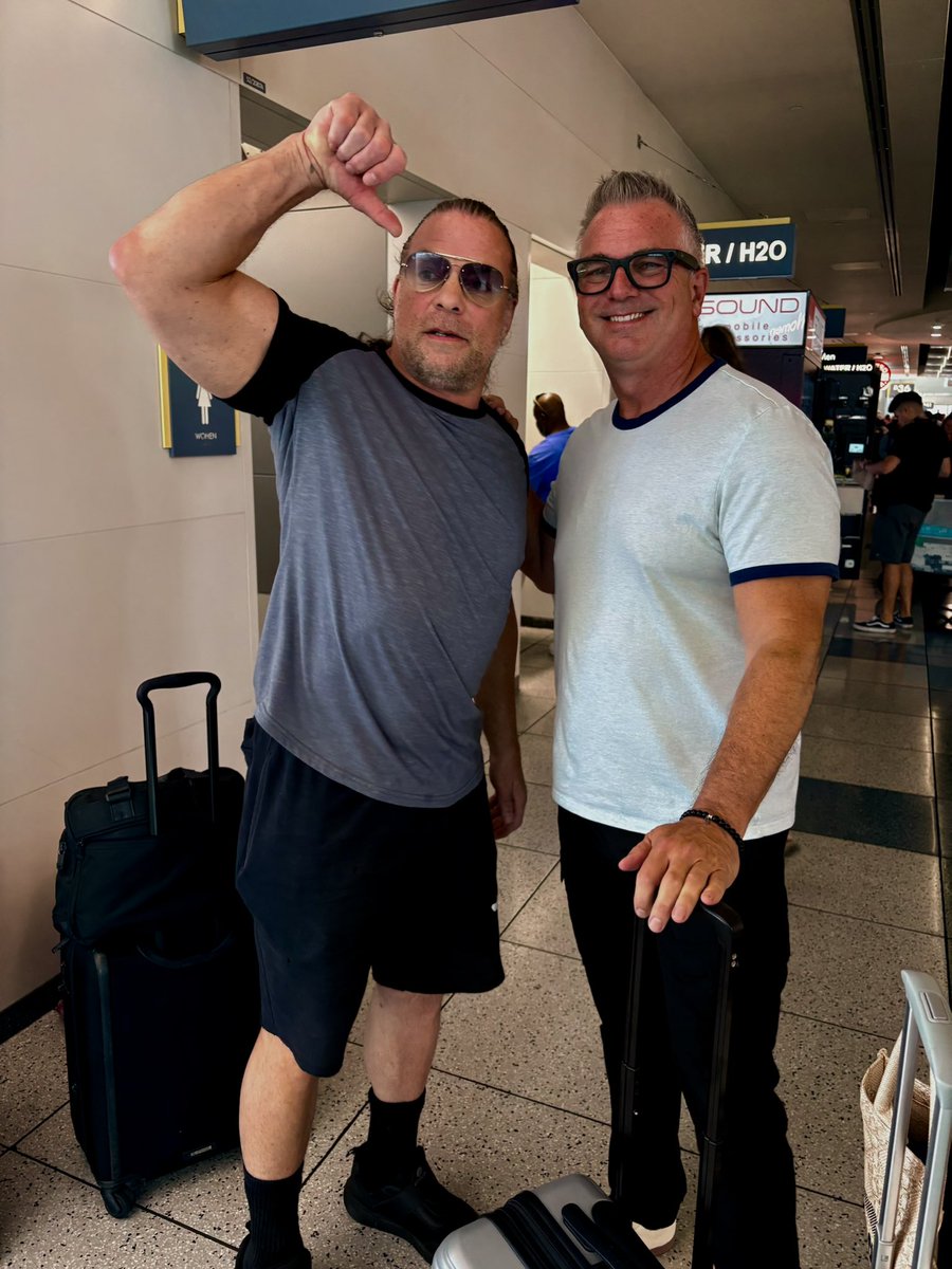Kevin Lemanowicz (@kevinboston25) on Twitter photo This was a thrill. Was sitting behind this guy on the plane and couldn’t resist chatting in the airport. <a href="/TherealRVD/">Rob Van Dam</a> could not have been kinder. Met his lovely wife <a href="/TheKatieForbes/">KatieForbes</a> as well. Thank you both for taking the time. This was a thrill. Was sitting behind this guy on the plane and couldn’t resist chatting in the airport. <a href="/TherealRVD/">Rob Van Dam</a> could not have been kinder. Met his lovely wife <a href="/TheKatieForbes/">KatieForbes</a> as well. Thank you both for taking the time.