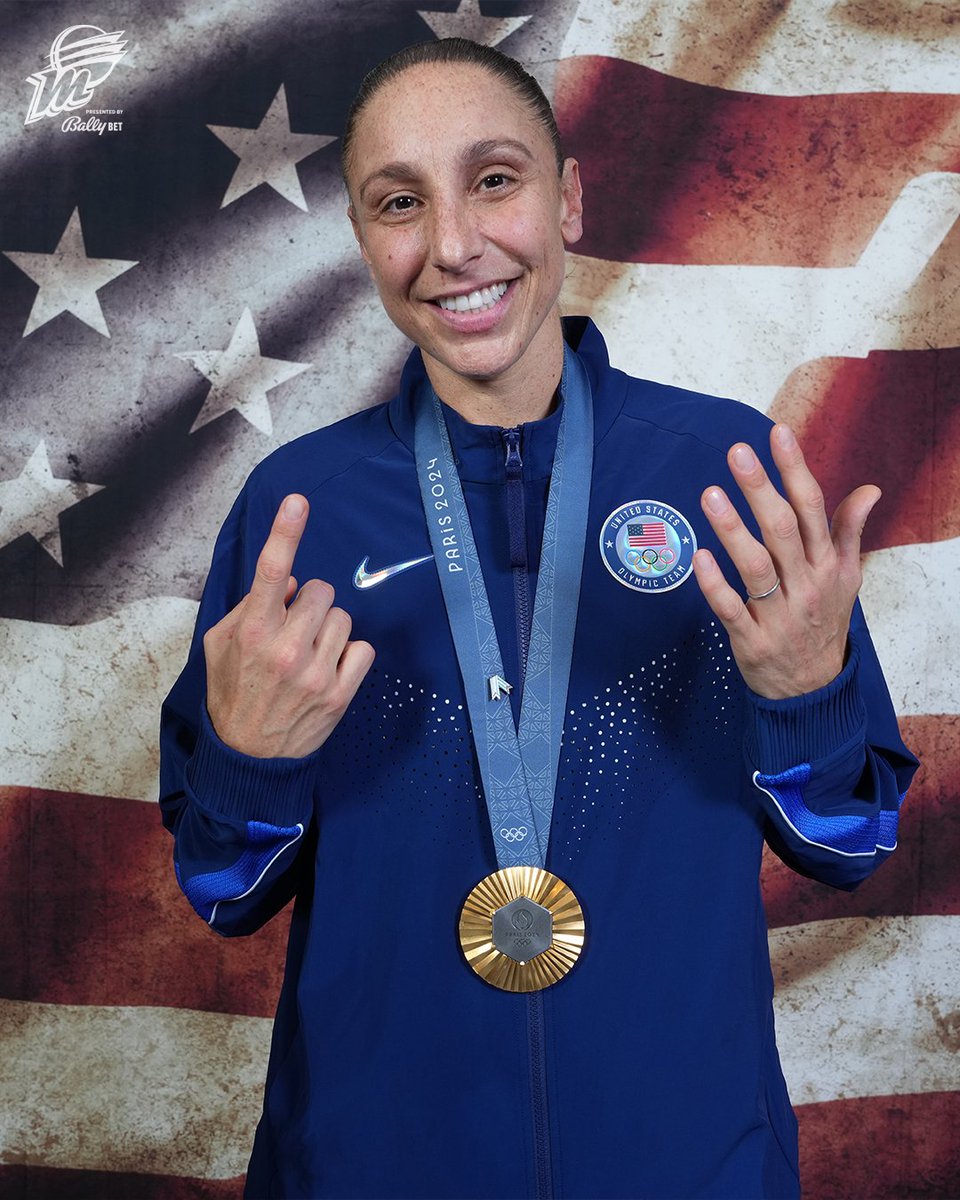 On this day, August 11th, 2024, Diana Taurasi secured her 6th Olympic Gold Medal — the only basketball player ever to achieve this historic feat. 🥇🐐