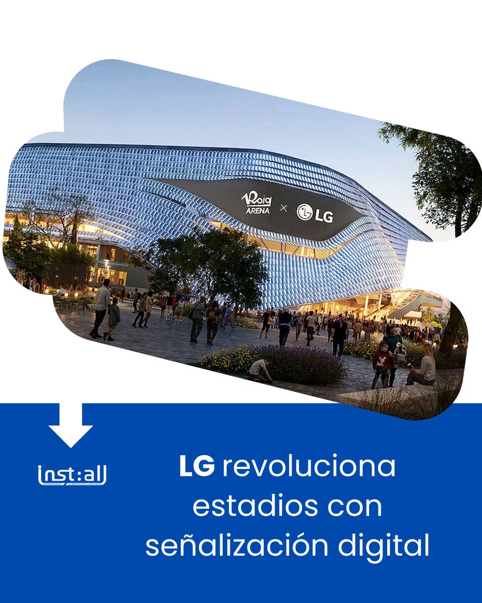 🌟 LG Electronics marca tendencia en señalización digital con productos a medida para estadios, arenas y venues de entretenimiento. 📖 Lee el artículo completo: installmagazine.com.mx/lg-revoluciona…

#installmagazine #tecnologíaav #digitalsignagepro #entretenimientoav #pantallasprofesionales