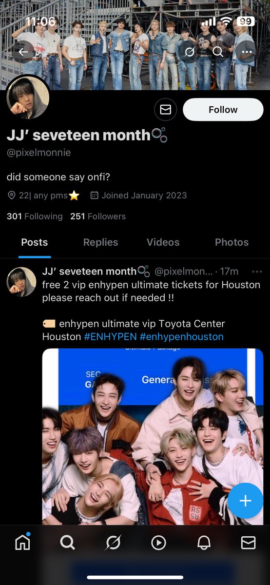 milktuans's tweet photo. ‼️DNI / REPORT @pixelmonnie formerly hateonmyb‼️

messages them for tbz tix they were selling, kept rushing me and could not provide proofs i asked and then blocked me ! posts selling HELLA tix + free tix but if you check their mentions, other ppl call them out for scamming ! https://t.co/uKraYoNgZG