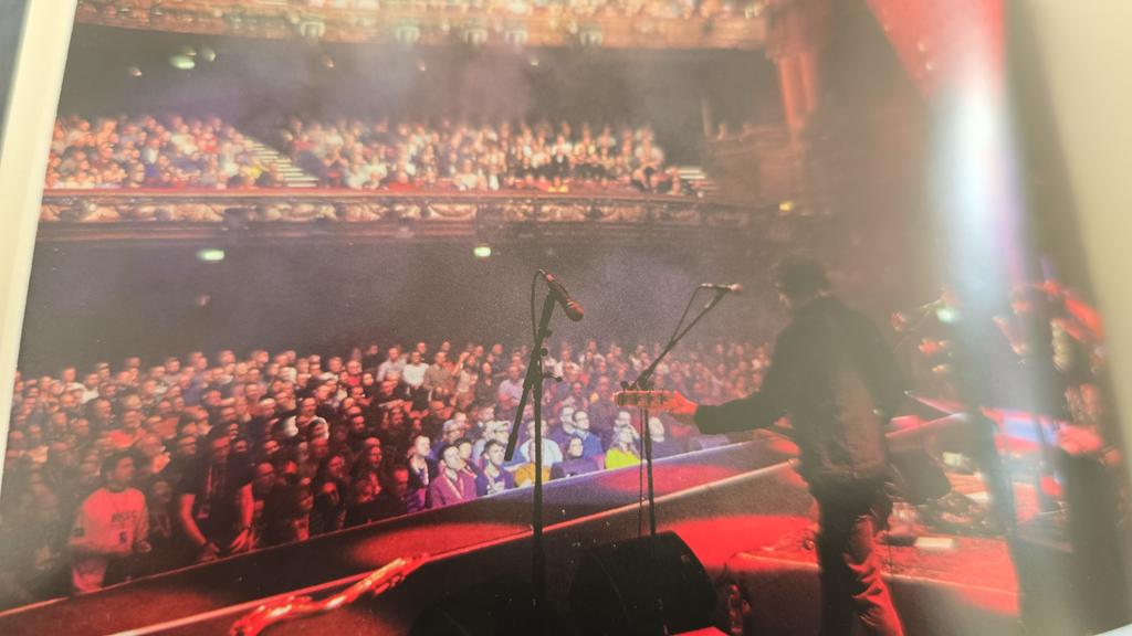 Always nice to be reading Ian's biography and see a picture of yourself at a <a href="/Lightning_Seeds/">Lightning Seeds</a> gig in it!  Got told off for standing up (not by Ian).