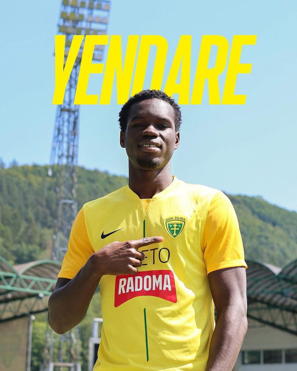 MSK Zilina Africa FC Center Back, Manuel Aviela Yendare joins Slovakia Super Liga Club, MŠK Žilina on a three (3) years deal