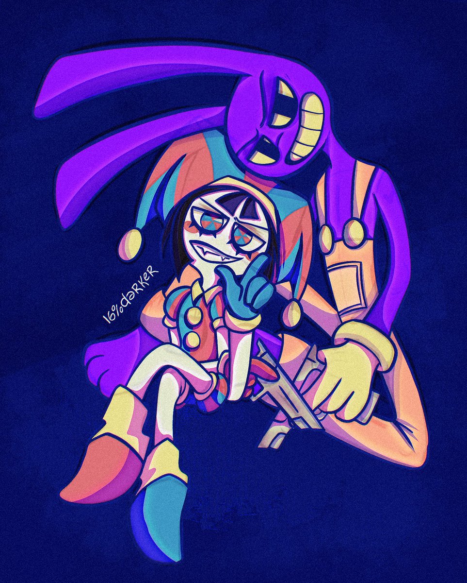 huh, four days till we're gonna see this duo- probably kill a few people. 
#DigitalCircus #funnybunny