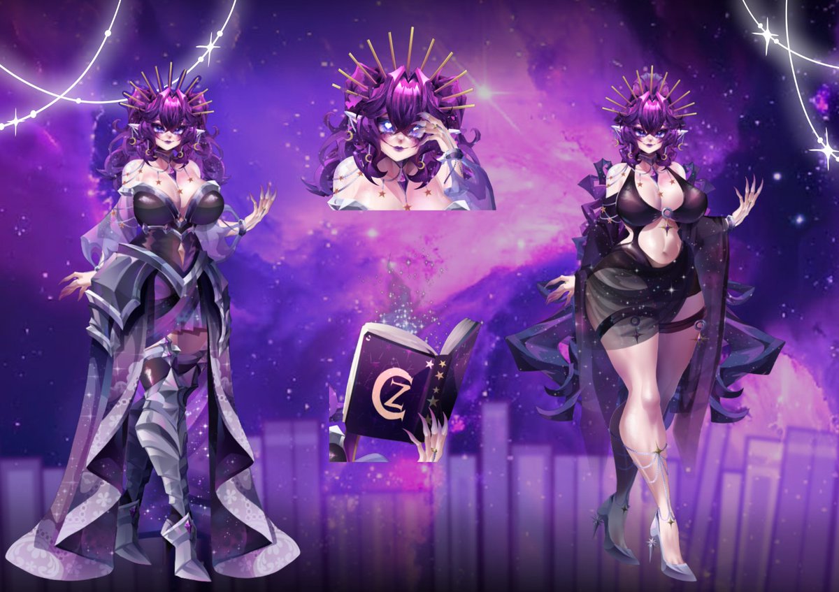 Grand_Codex's tweet image. Hi!
I am Zephire Codex! Call me Codex!
I am an Elven Cosmic Sorceress. I am a variety streamer who loves survival games, I will bite you on occasion.

I am so glad to start this journey with yall! 

Oshi marks : 🌌🔮
Community : Starlights 🌟
#zephireart | (nsfw) #sussyzeph