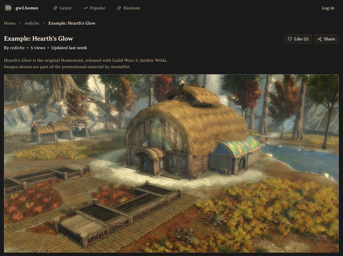 A simple way to share your Homestead is approaching 🏠

#GuildWars2