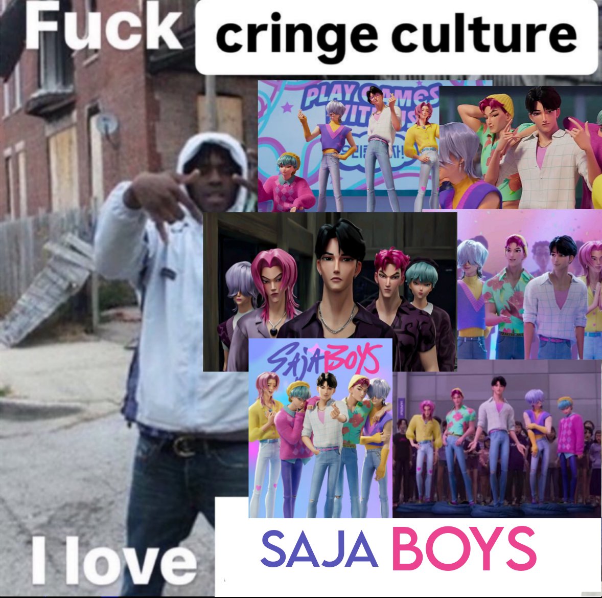 Anyways we love saja boys