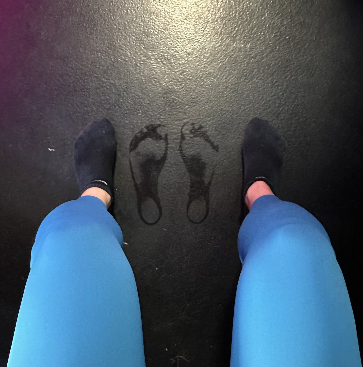 Can you tell I had a good workout?