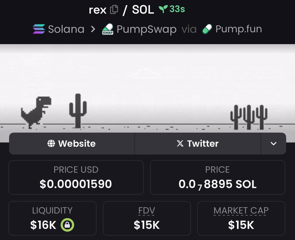 ByceRaymon61627's tweet photo. 🔥 Highlighted $rex at $15K mcap — now rocketing to $995K! 🚀📈
That’s a massive 66.33x gain! 💎

DM for your invite to the TG.
#solana  $sol $boss $cogsec #chillfinge $hive $grug $drake $itg $anime #miniboss $noom #investor #balltze $etf $btc #trollboss #barkcoin #grokchain $bth https://t.co/iYOJRnl0NT