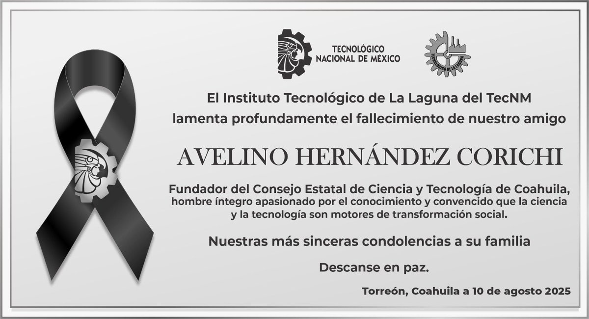 Instituto Tecnológico de La Laguna del TecNM (@itlalaguna) on Twitter photo 