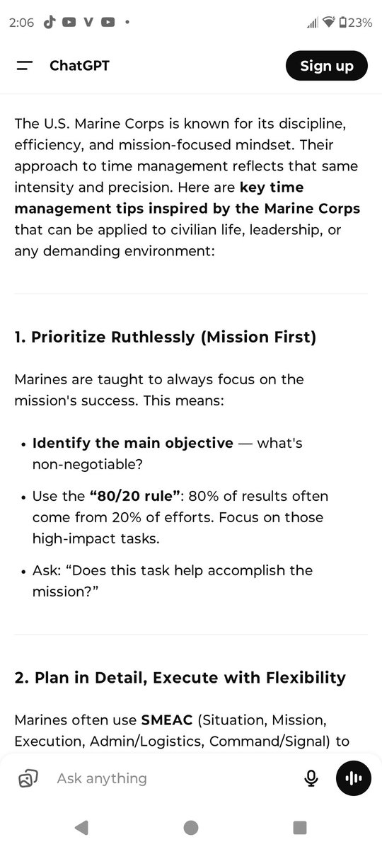 Zero_Greene's tweet image. Sometimes I hear it too. Marine hex palette to make it more fun? military Monday 
....
#timemanagment