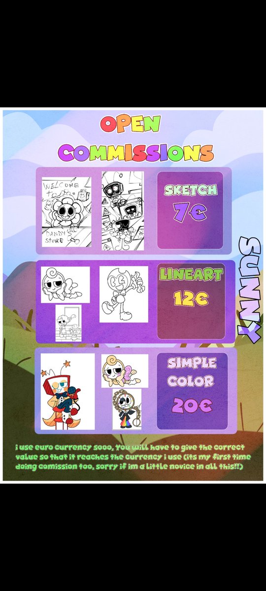 Sunny|1/3 OPEN COMM🎨 tweet media