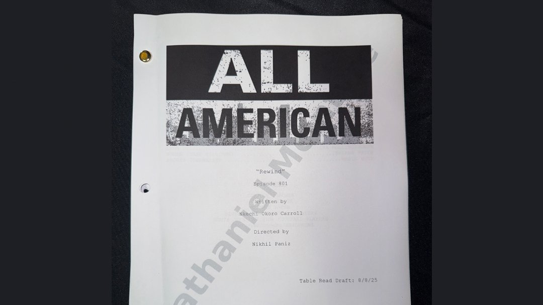 TheCW's tweet image. It's back to school! S8 of #AllAmerican is officially in production 🎬