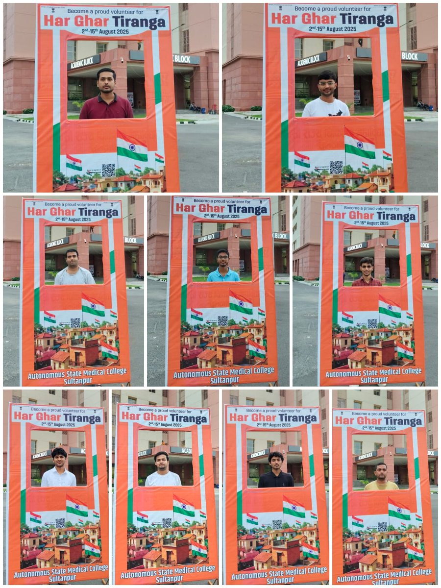 asmcsultanpur's tweet photo. Selfie booth #HArghartiranga2025 https://t.co/f77Jh2F223