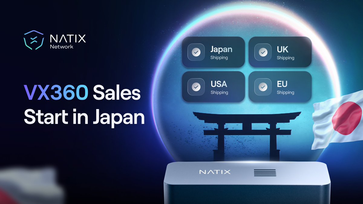 NATIX VX360 テスラ用 DePINデバイス