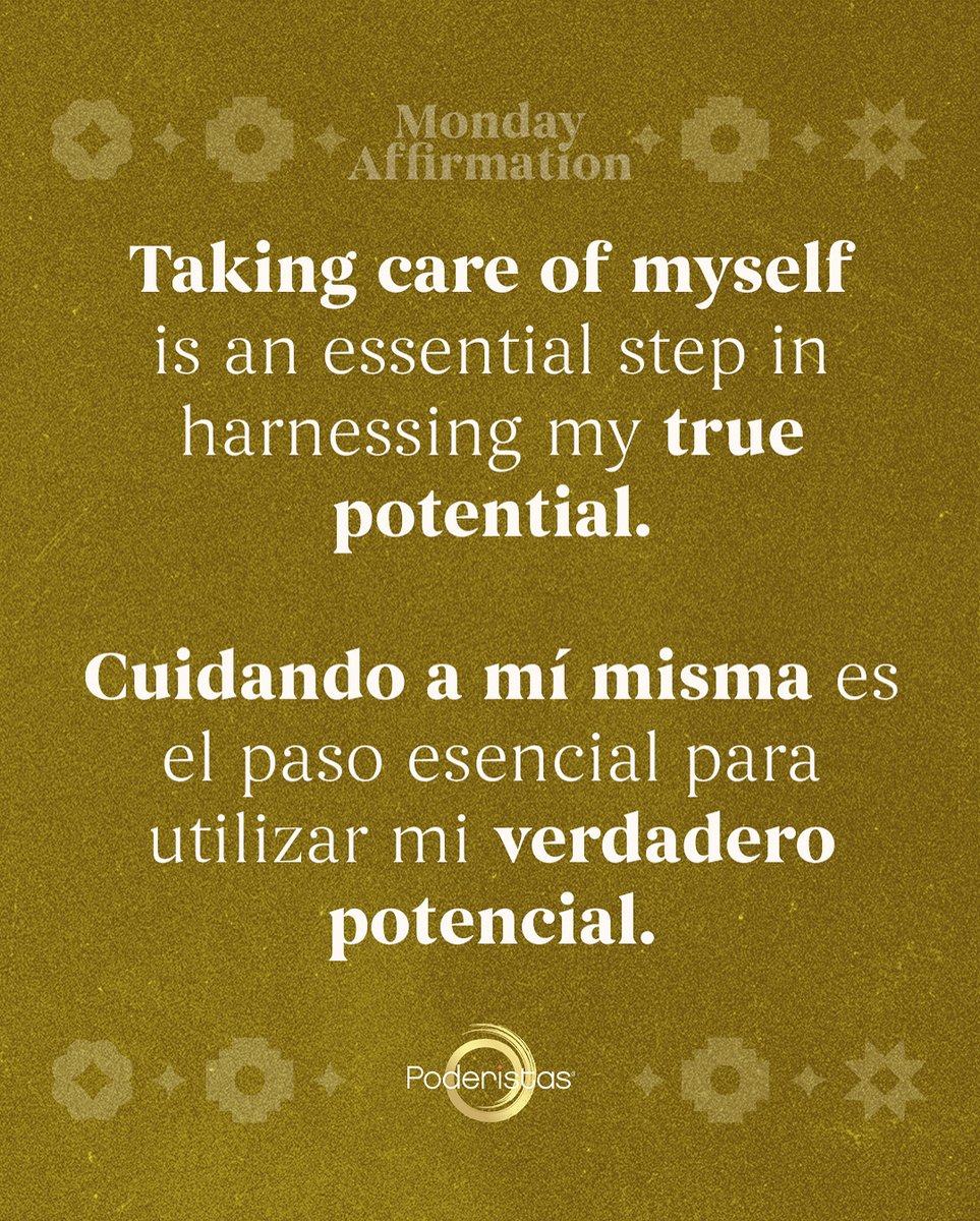 poderistas's tweet image. Your journey to greatness starts with taking care of yourself. 💚 By nurturing our minds and bodies, we prepare ourselves for the important decisions and challenges ahead. Here&apos;s to prioritizing wellness and harnessing our full potential. #Poderistas #NationalWellnessMonth