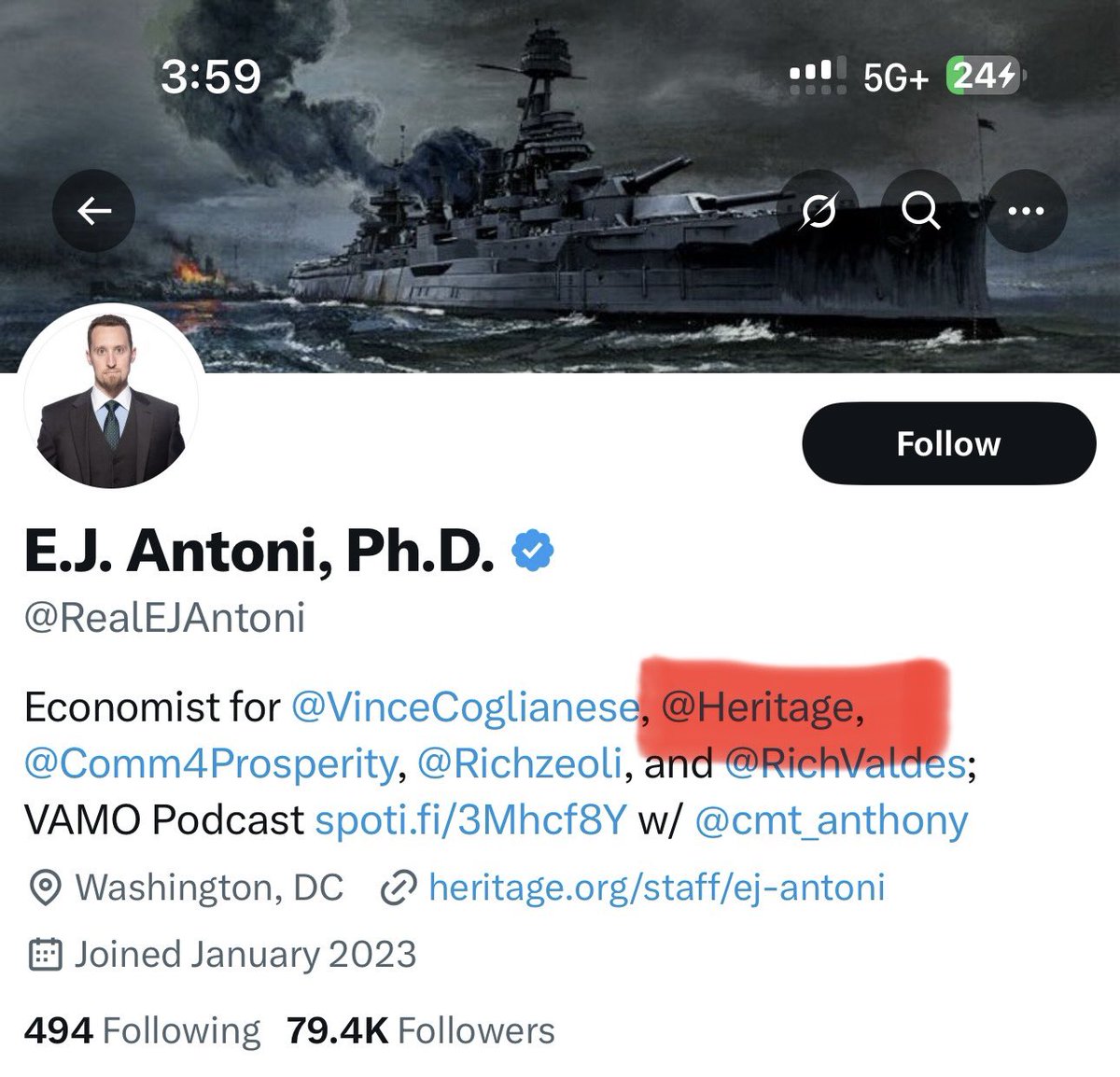 And there it is.

Go check out this fellow’s timeline and you’ll quickly figure out why Trump nominated him. I’m sure Collins will get concerned.