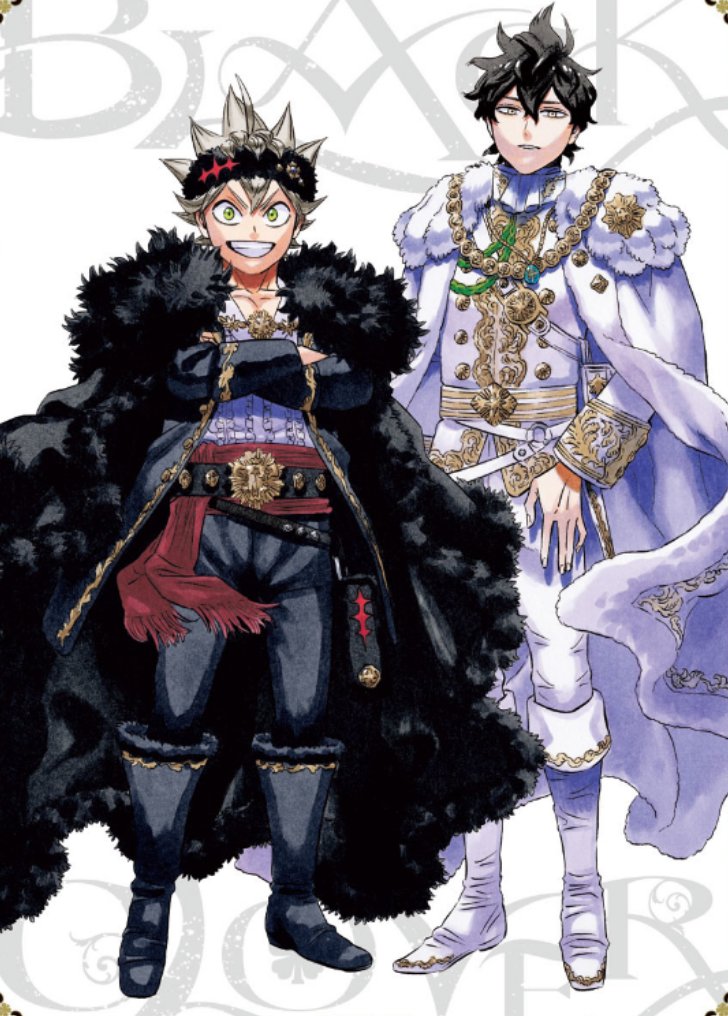 🚨Yuki Tabata (Hungry Joker - Black Clover) illustration for Black Clover's 10th anniversary in HQ!

#BlackClover