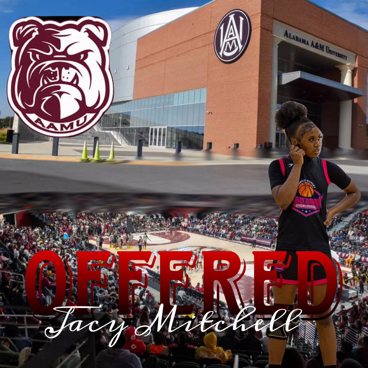 Jacy Mitchell (@showtimeejaay_) on Twitter photo After a great conversation with Coach Reed i am thankful to receive my first D1 Offer from <a href="/aamuwbb/">AAMU LADY BULLDOGS</a>
#teamberry
<a href="/teamberryaau/">Team Berry</a>
#Tribepride
<a href="/CreeksideWBB/">CreeksideWBB</a> After a great conversation with Coach Reed i am thankful to receive my first D1 Offer from <a href="/aamuwbb/">AAMU LADY BULLDOGS</a>
#teamberry
<a href="/teamberryaau/">Team Berry</a>
#Tribepride
<a href="/CreeksideWBB/">CreeksideWBB</a>