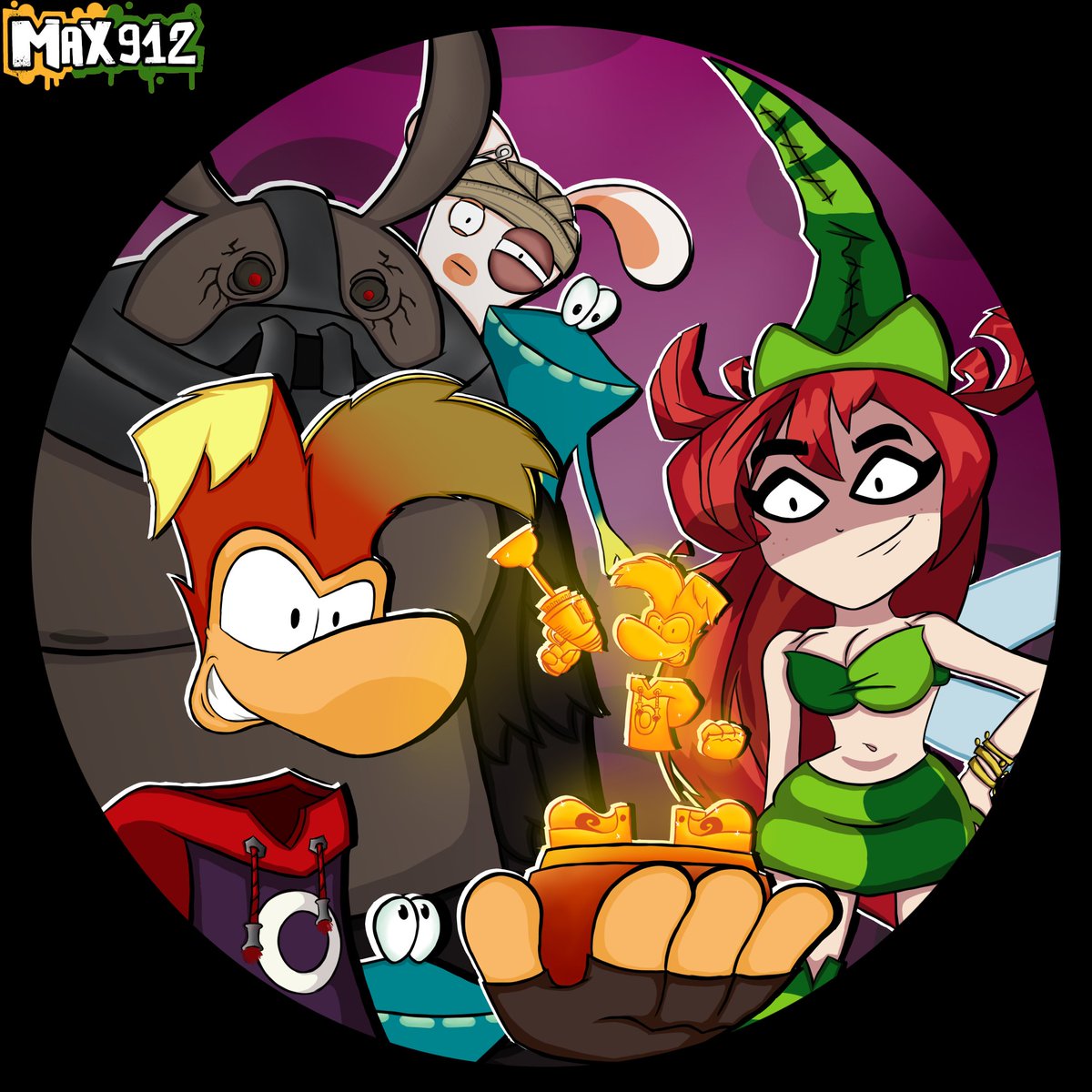 _Max912_'s tweet photo. I don’t know whether this will be accepted or not, but I’m glad it’s finished. 

@vnheardvoices #RaymanAlive
#Rayman https://t.co/CTA6fKUuJG