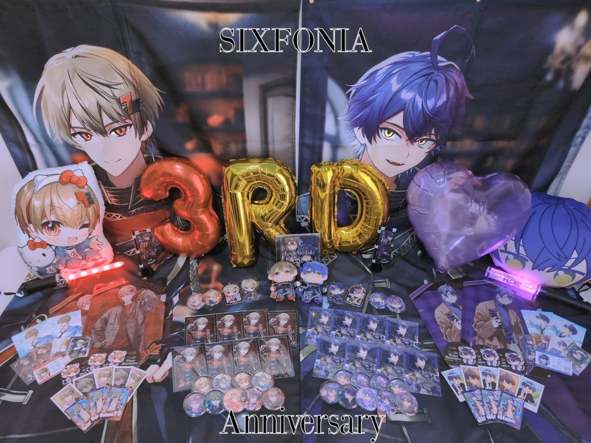 ๑‧˚₊꒷︶︶꒷꒦⊹๑‧˚₊꒷︶︶꒷꒦⊹ !๑‧˚₊

　  𝐒𝐈𝐗𝐅𝐎𝐍𝐈𝐀  𝟑𝐫𝐝 𝐚𝐧𝐧𝐢𝐯𝐞𝐫𝐬𝐚𝐫𝐲

๑‧˚₊꒷︶︶꒷꒦⊹๑‧˚₊꒷︶︶꒷꒦⊹ !๑‧˚₊

#シクフォニ3周年 #いるまにあふぁみりー #72あーと