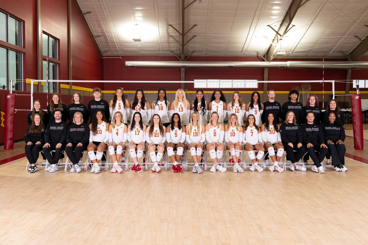 Iowa State Volleyball tweet media
