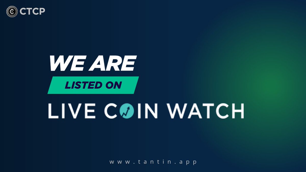 CTC PLUS (@ctcptoken) on Twitter photo CTC Plus (CTCP) is now LIVE on <a href="/LiveCoinWatch/">Live Coin Watch • Live Crypto Analytics</a> ! 🔥
📊 Track us here:
livecoinwatch.com/price/CTCPLUS-…
Let’s keep pushing to the moon! 🚀🌕
#CTCP #Crypto #LiveCoinWatch #CTCPlus #CTCPtoken #Cryptocurrency #Bitcoin #Binance #DeFiProjects CTC Plus (CTCP) is now LIVE on <a href="/LiveCoinWatch/">Live Coin Watch • Live Crypto Analytics</a> ! 🔥
📊 Track us here:
livecoinwatch.com/price/CTCPLUS-…
Let’s keep pushing to the moon! 🚀🌕
#CTCP #Crypto #LiveCoinWatch #CTCPlus #CTCPtoken #Cryptocurrency #Bitcoin #Binance #DeFiProjects